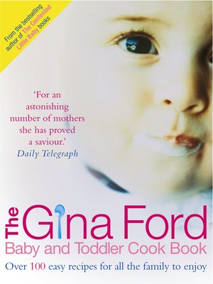 cover image of The Gina Ford Baby and Toddler Cook Book